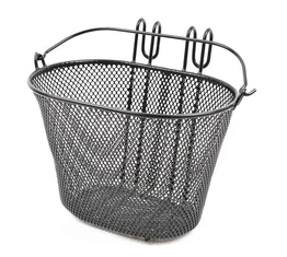 Kosár gyermek fém akasztós sűrűszövésű fekete