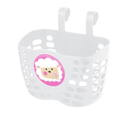 Kellys Buddy gyerek kosár műanyag, akasztós, fehér, bárány
