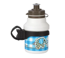 Polisport Elephant kulacs gyerekkerékpárra gumipántos kulacstartóval