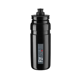 Elite FLY Black kerékpáros kulacs extra könnyű BPA mentes 750ml