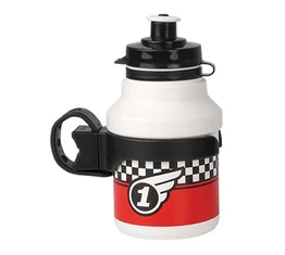 Polisport Race kulacs gyerekkerékpárra gumipántos kulacstartóval