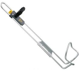 Topeak Modula Cage XL kulacstartó állítható 1-1,5l-es üvegekhez, alu, gumírozott üvegnyak tartó