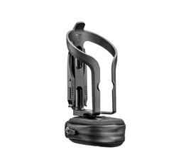 Topeak Ninja+ kulacstartó integrált gumileszedő szerszámmal és belső tartó táskával fekete