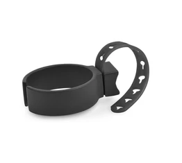 Polisport Junior kulacstartó 300ml-es kulacshoz, fekete, elforditható