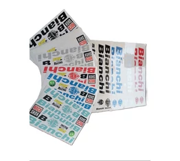 Bianchi Style matrica garnitúra műgyantás 35x12cm 4féle színben kapható