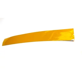 Fényvisszaverő matrica sárga  / 35cm 40mm széles