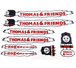 Thomas a gőzmozdony matrica garnitúra 25x17cm