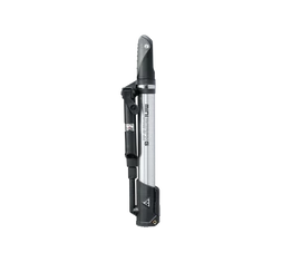 Pumpa mini Topeak Mini Morph G 11bar nyomás, SmartHead intelligens fej, alu test, ezüst/fekete, nyomásmérős