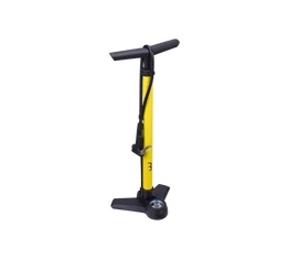 BBB BFP-21 AirBoost műhelypumpa acél testtel, 9 bar/130PSI, sárga