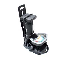 BETO lábpumpa műanyag, nyomásmérővel 7 bar, fekete