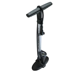 Pumpa műhely Topeak JoeBlow Max HP 11bar nyomás, TwinHead univezális fej, nyomásmérő, ezüst