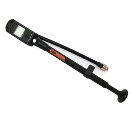 Teleszkóp pumpa KTM 21bar/300PSI, digitális kijelző, fekete