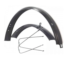 Sárvédő 20"-os acél, pálcás, fekete