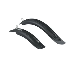 Kellys Foggy 20"-os sárvédő műanyag, fekete/szürke