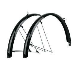 Trekking sárvédő SKS Bluemels Basic aluplasztik fekete 55mm széles