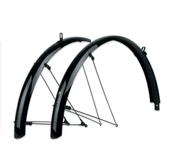 Trekking sárvédő SKS Bluemels Basic aluplasztik fekete 65mm széles