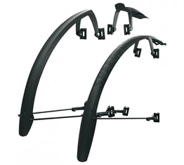 Sárvédő gravel/fitness SKS Speedrocker 47mm széles, gyors rögzítésű, fekete