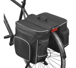 Ridepositive Elements csomagtartóra szerelhető kétrészes túratáska összesen 30 literes