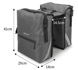 Ridepositive ESLNF csomagtartóra szerelhető kétrészes 28 literes túratáska