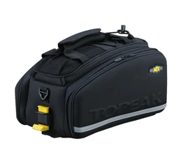 Topeak MTX TrunkBag EXP táska csomagtartóra 16,6L kapacitás, bővíthető  oldalrekesz, kulacstartó zseb, QuickTrack