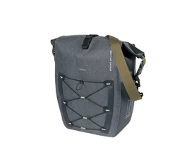 Basil Navigator Storm táska csomagtartóra 25-31 l MIK Side rendszerhez fekete