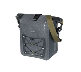 Basil Navigator Storm táska csomagtartóra 12-15 l MIK Side rendszerhez fekete