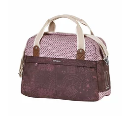 Basil Boheme Carry All táska csomagtartóra vagy kormányra 18L kapacitás, poppy piros