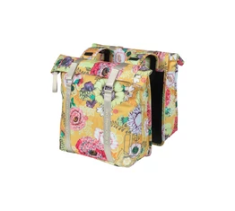 Basil Bloom Field táska csomagtartóra 2 részes 35l, sárga/virágos