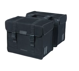 Basil Kavan Eco Classic táska csomagtartóra 2 részes 58L, fekete