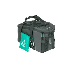 Basil Discovery 365D Trunkbag táska csomagtartóra 1 részes, 9L kapacitás, Universal Bridge System, sötétszürke M-es