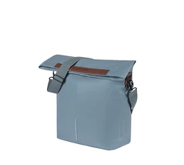 Basil City Shopper Vegan kézitáska csomagtartóra 1 oldalas KÉK