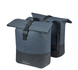 Basil Cove Double Pannier csomagtartóra szerelhető táska 2 részes 32 l, navy kék/fekete