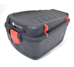 Doboz csomagtartóra, műanyag, 20 liter űrtartalommal, fekete