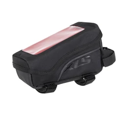 Kellys Celly ECO váztáska kormány mögé a felsőcsőre fekete mobiltartóval