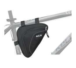 Kellys Wedge váztáska, cseppálló, belső zseb, 0,9L, fekete