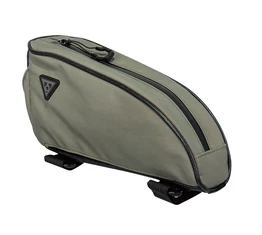 Topeak TopLoader váztáska kormány mögé, esővédő huzattal, khaki, 0,75 L kapacitással