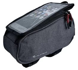 Velotech váztáska felsőcsőre nagy telefontartós, 2,2l, szürke