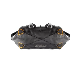 KTM XH2O Gravel kormánytáska tépőzáras rögzítéssel bővíthető vízálló 3-7 L-es fekete/narancs