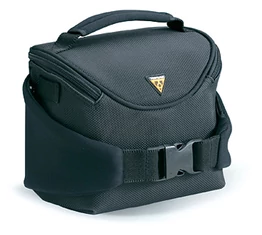 Topeak Compact Handlebar kormánytáska 2L kapacitás, vízálló huzattal, öv és vállpánt, QuickClick