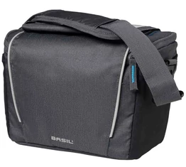 Basil Sport Design kormánytáska 7L telefontartóval, vízlepergető és fényvisszaverő, adapter nélkül