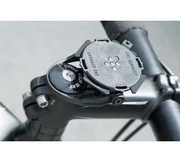 SKS Compit/Stem mobiltelefontartó kormányszárra AH-zárókupak alá rögzíthető, dönthető, fekete