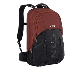 Kellys KLS Lane hátizsák 16L-es, italtartó zsák nélkül, esővédő huzat, protektor, bukó tartó, fekete/wine