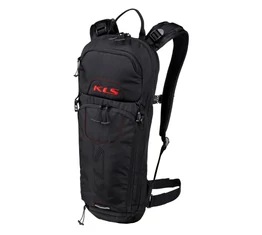 Kellys Jet 8 hátizsák italtartó rekesszel(italtartó zsák nem tartozék), 8 literes, fekete