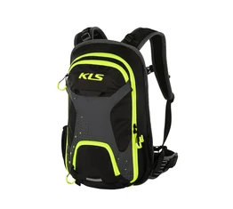 Kellys Lane 16 hátizsák italtartó rekesszel (italtartó zsák nem tartozék), 16 liter, fekete/lime