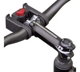 Klickfix kosár vagy táskatartó adapter 31,8mm befogó átmérőjű kormányokra 7kg terhelhetőséggel