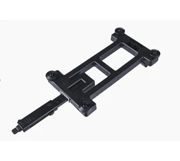 Basil MIK Plate 2.0 zárható kosár/táska adapter MIK csomagtartókhoz