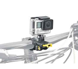 Topeak univerzális sportkamera adapter Sony/Go Pro/Shimano/Garmin-hez, kormány, nyereg, fejvédő (a termék ára a sportkamerát nem tartalmazza)