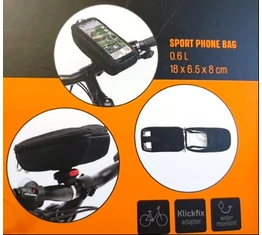 KTM Quad telefontartó táska kormányra Klickfix rögzítéssel max. 6,5&quot; kijelzőhöz