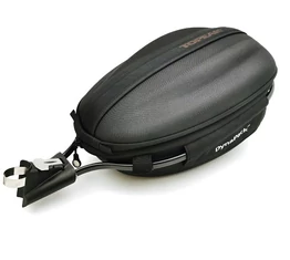 Topeak DynaPack DX nyeregcső táska 9,7L, fekete, QuickClick, vízálló huzattal