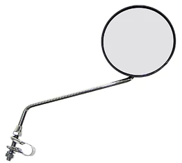 Visszapillantó tükör kerékpárra vagy robogóra 105mm átmérőjű vakításmentes foncsorral